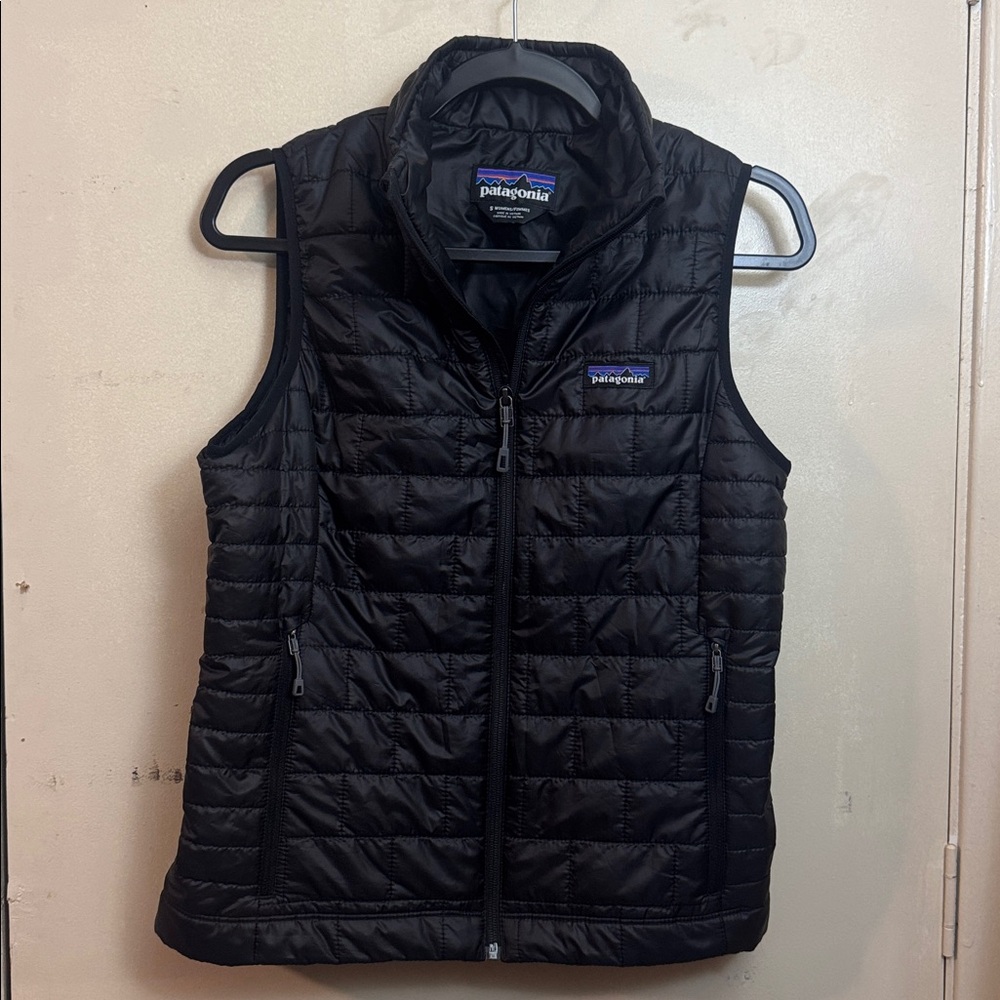Patagonia Women's Quilted Black Vest